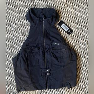 Jaded London - Grey Halter Cargo Top, size US 6 EU 38 UK 10